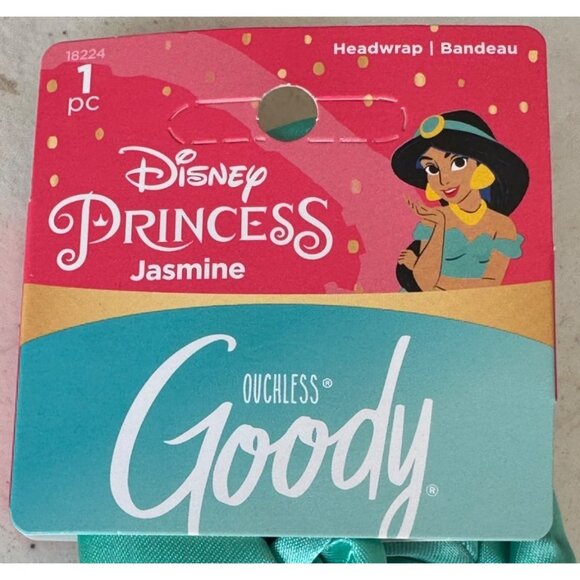 1-piece GOODY Disney Princess Jasmine Ouchless Comfort Braided Headwrap (NEW) - Picture 5 of 5